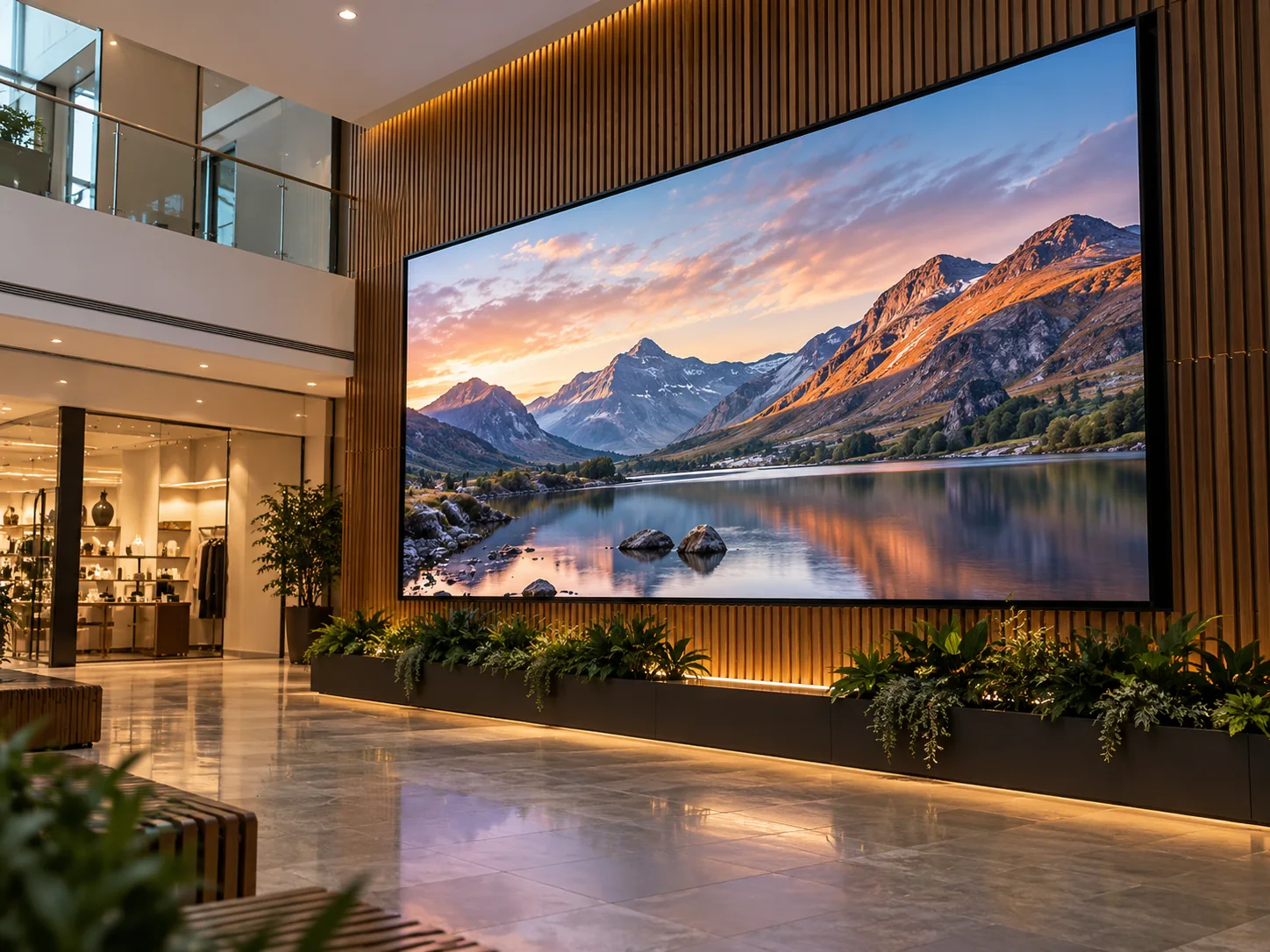 Lion Sign – Programmierbare vollfarbige LED-Displays für dynamische Innen- und Außenwerbung.